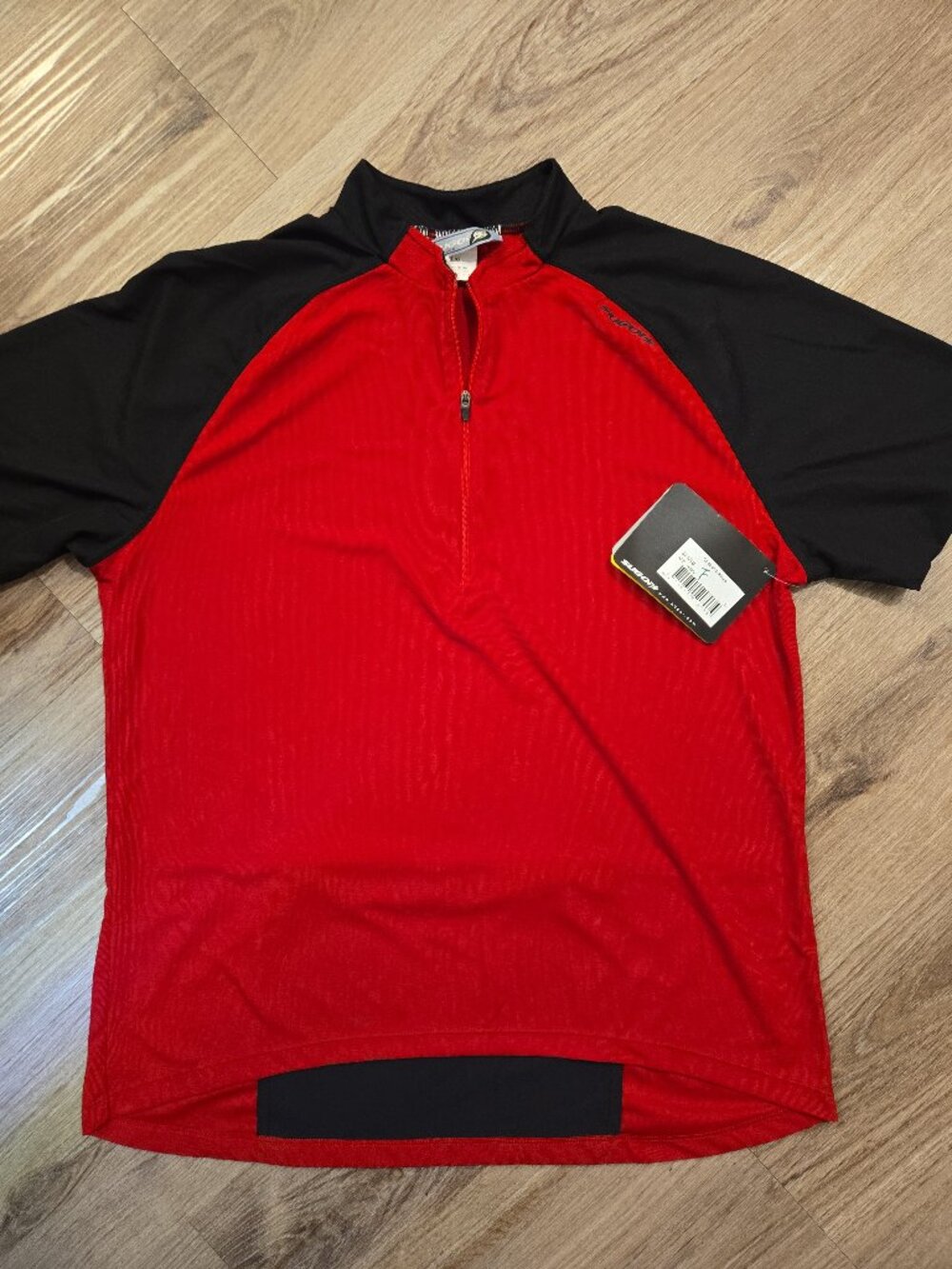 SUGOI Cooper II Red/Black Cycling Jersey Made in Canada